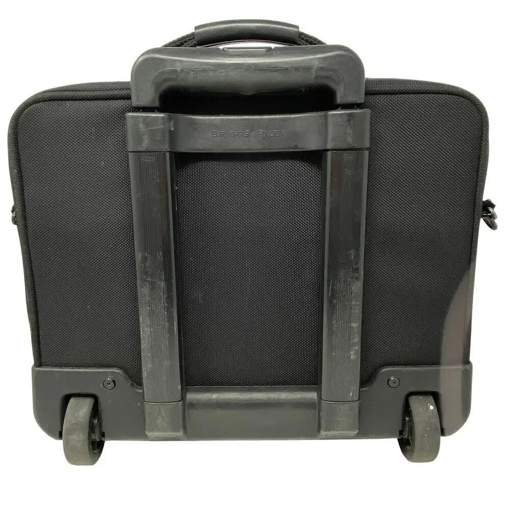 Briggs & Riley Baseline Rolling Cabin Bag Carry On Suitcase Black U114